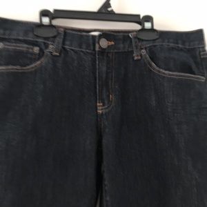 Joe fresh slim dark blue jeans